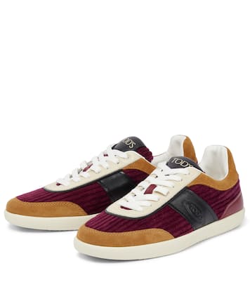Sneakers Tabs aus Samt | Tod's