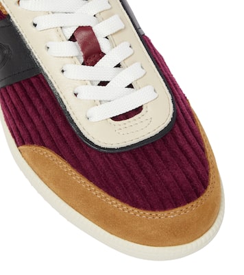 Sneakers Tabs aus Samt | Tod's