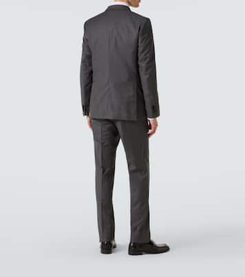 Traje de lana con raya diplomática | Zegna