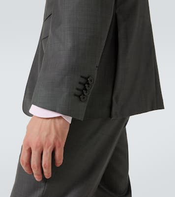 Traje de lana con raya diplomática | Zegna