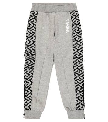 La Greca cotton sweatpants | Versace Kids