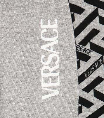 La Greca cotton sweatpants | Versace Kids