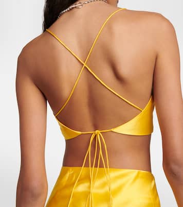 Bralette aus Seidensatin | The Sei