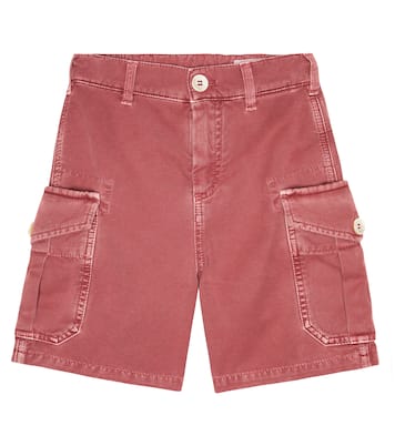 Bermuda-Shorts aus Baumwolle | Brunello Cucinelli Kids