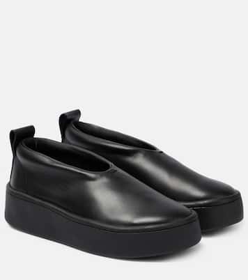 Slip-Ons aus Leder | Jil Sander
