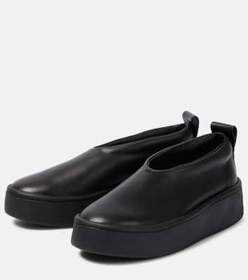Slip-Ons aus Leder | Jil Sander