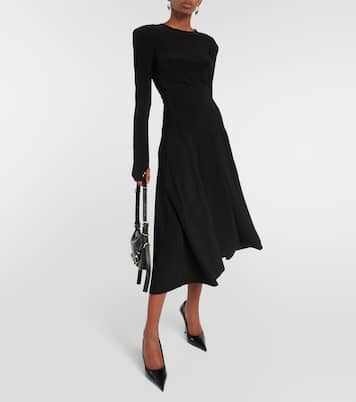 High-Rise-Midirock Grace aus Jersey | Norma Kamali