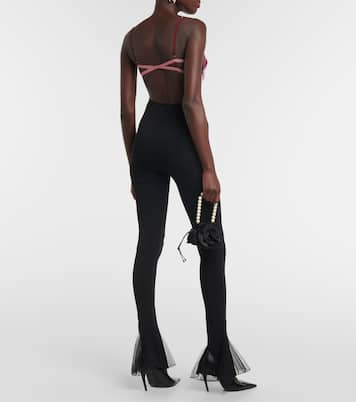 Exploding Flower tulle bra | Nensi Dojaka