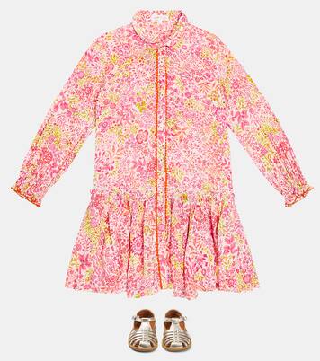 Tesorino floral dress | Poupette St Barth Kids