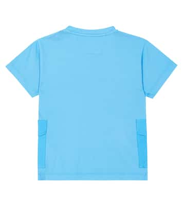 U16 logo cotton-blend jersey T-shirt | C.P. Company Kids