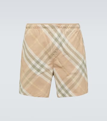 Burberry Check swim trunks | Burberry