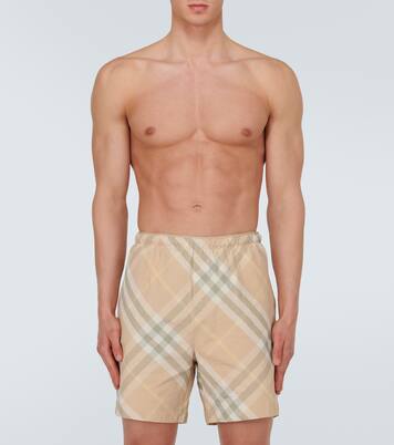 Burberry Check swim trunks | Burberry