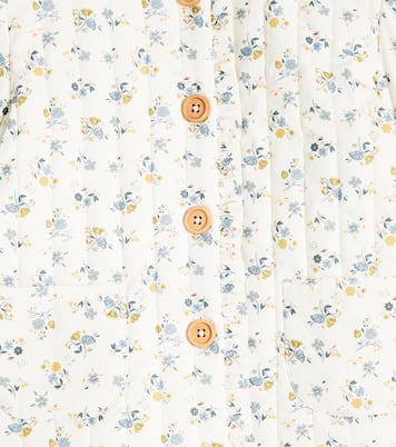 Anna floral cotton-blend jacket | C'era Una Volta