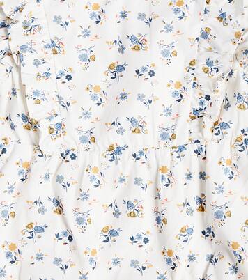 Baby Nina floral cotton-blend bodysuit | C'era Una Volta