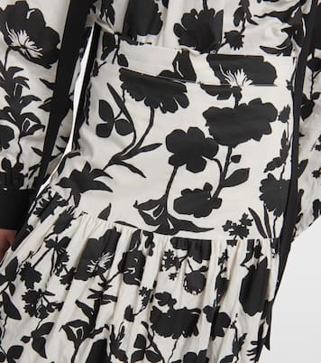 Udente floral cotton maxi skirt | Max Mara