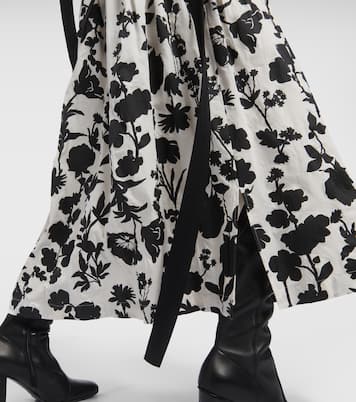 Udente floral cotton maxi skirt | Max Mara