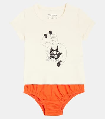 Baby - Top, pantaloni e calzini Weight Lifting | Mini Rodini