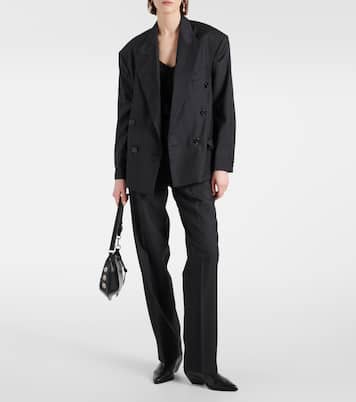 Klero checked virgin wool blazer | Isabel Marant