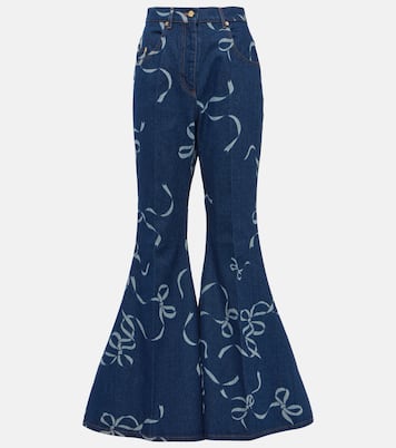 Printed flared jeans | Nina Ricci
