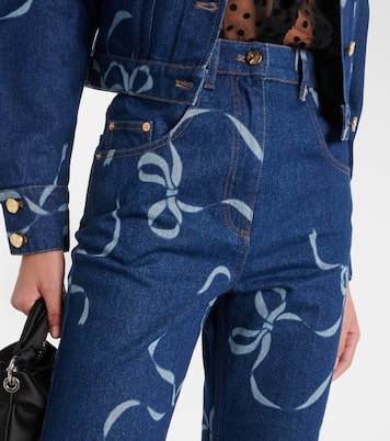 Printed flared jeans | Nina Ricci