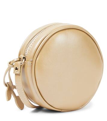 Gomette embellished leather shoulder bag | Bonpoint