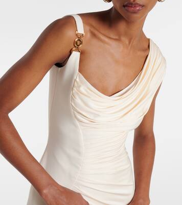 Robe longue Medusa '95 asymétrique | Versace