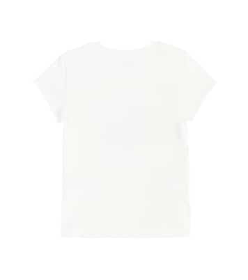 Printed cotton-blend T-shirt | Monnalisa