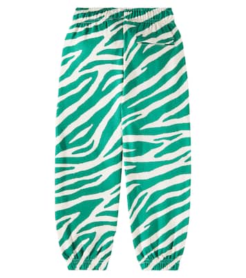 Adan zebra-print cotton sweatpants | Molo