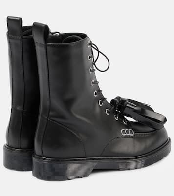 Leather combat boots | JW Anderson
