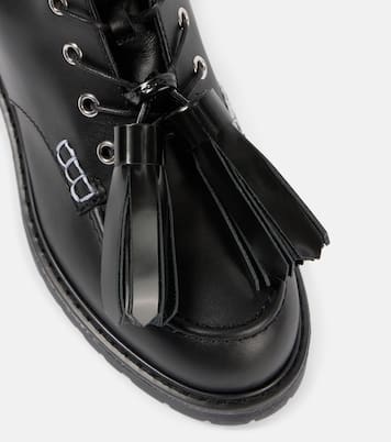 Leather combat boots | JW Anderson