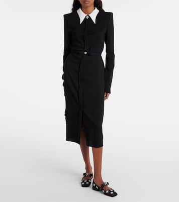  Gianni Ribbon embellished ballet flats | Versace