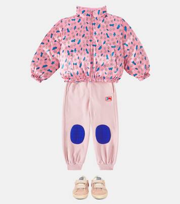 Patch-appliqué cotton jersey sweatpants | Jellymallow