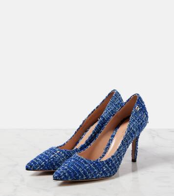 Gianvito 85 bouclé pumps | Gianvito Rossi