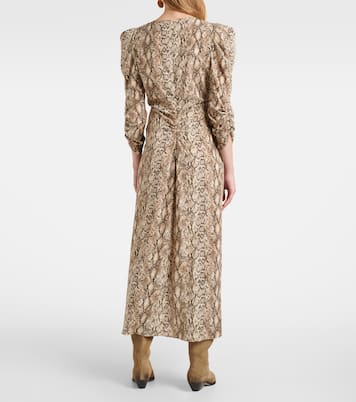 Midikleid Albini aus einem Seidengemisch | Isabel Marant
