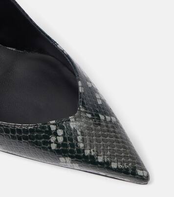 Cheope 105 leather slingback pumps | The Attico