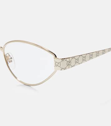 Lunettes œil-de-chat Guccissima | Gucci