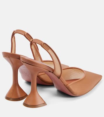 Holli mesh slingback pumps | Amina Muaddi