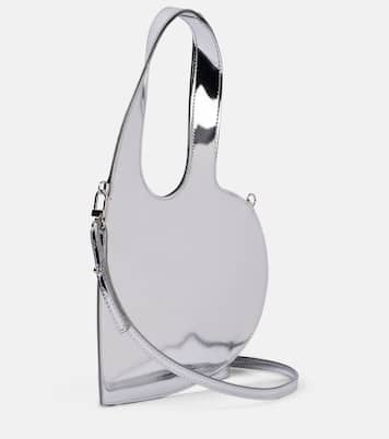 Baby Heart mirrored leather crossbody bag | Coperni