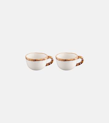 Bamboo set of 2 cappuccino cups | Les-Ottomans