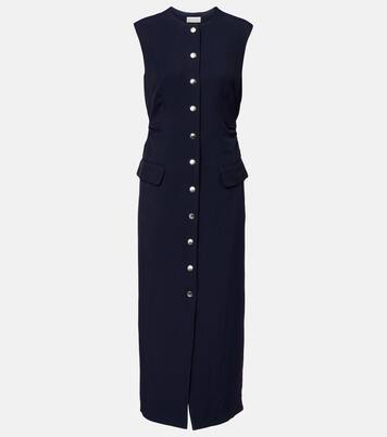 Midikleid aus Gabardine | Dries Van Noten