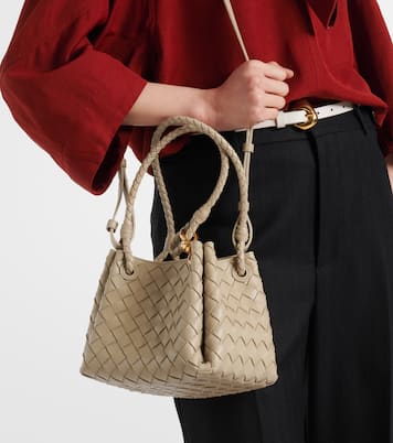 Sac Parachute Small en cuir Intrecciato | Bottega Veneta