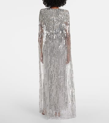 Vestido de cóctel Gold Rush con lentejuelas | Jenny Packham
