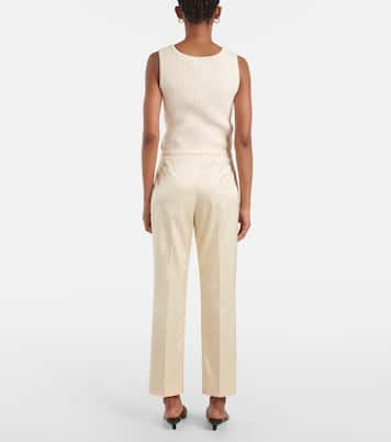 Gerade Hose aus einem Baumwollgemisch | Toteme