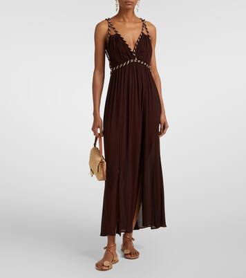 Collette open-back maxi dress | Poupette St Barth