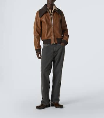 Pharos leather bomber jacket | Our Legacy