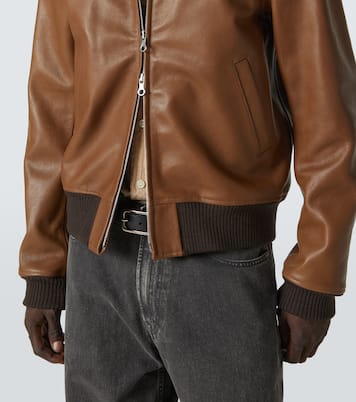 Pharos leather bomber jacket | Our Legacy