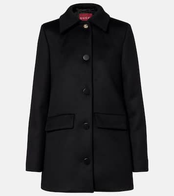 Double G wool coat | Gucci