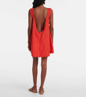 Robe brodée en coton | Juliet Dunn