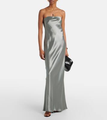 Robe longue en satin | Vince