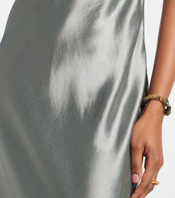 Robe longue en satin | Vince